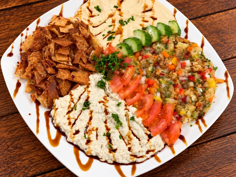 Naranj Mediterranean Grill food